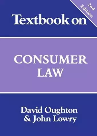 Textbook on Consumer Law cover