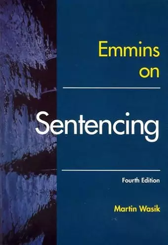 Emmins on Sentencing cover