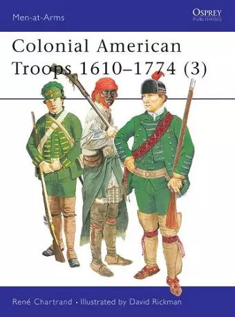 Colonial American Troops 1610–1774 (3) cover