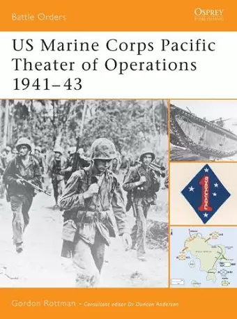 US Marine Corps Pacific Theater of Operations 1941–43 cover