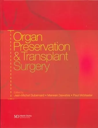 Organ Preservation and Transplant Surgery cover