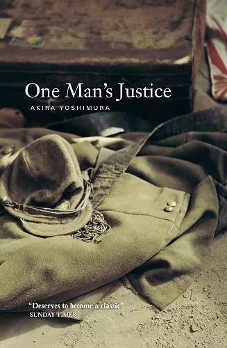 One Man's Justice cover