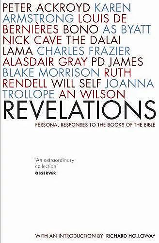 Revelations: Personal Responses To The Books Of The Bible cover