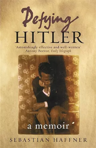 Defying Hitler cover