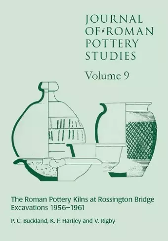 Journal of Roman Pottery Studies Volume 9 cover