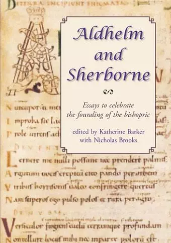Aldhelm and Sherborne cover