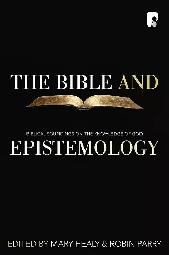 The Bible and Epistemology cover