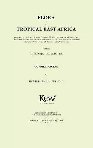 Flora of Tropical East Africa: Commelinaceae cover