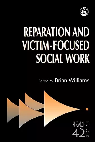 Reparation and Victim-focused Social Work cover