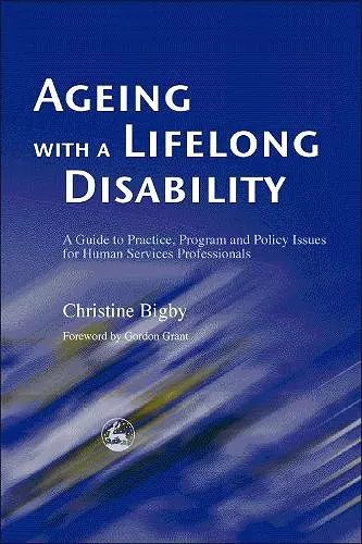 Ageing with a Lifelong Disability cover