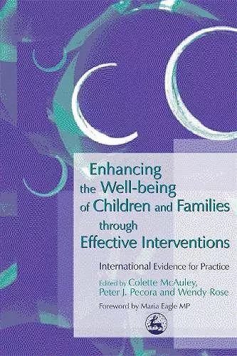 Enhancing the Well-being of Children and Families through Effective Interventions cover