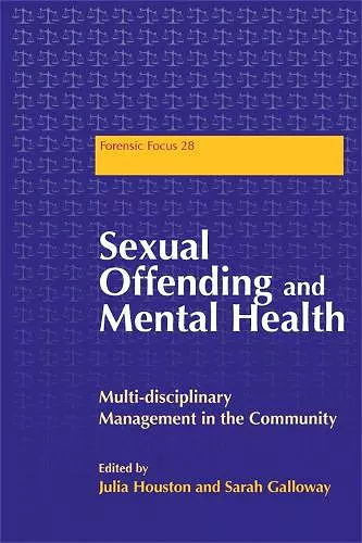 Sexual Offending and Mental Health cover