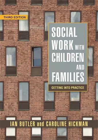 Social Work with Children and Families cover