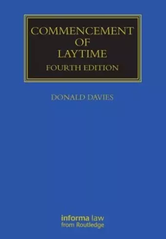 Commencement of Laytime cover
