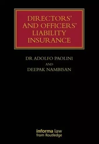 Directors' and Officers' Liability Insurance cover