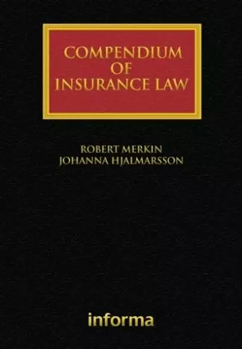 Compendium of Insurance Law cover