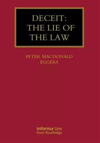 Deceit: The Lie of the Law cover
