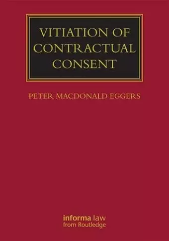 Vitiation of Contractual Consent cover