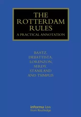 The Rotterdam Rules cover