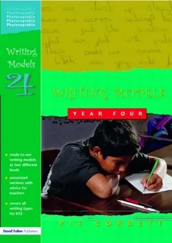 Writing Models Year 4 cover