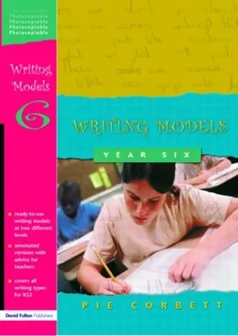 Writing Models Year 6 cover