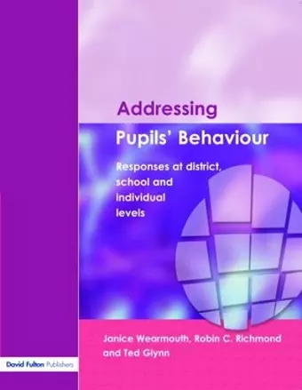 Addressing Pupil's Behaviour cover