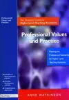 Professional Values and Practice cover