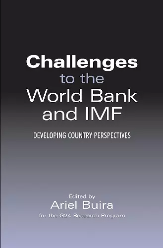 Challenges to the World Bank and IMF cover