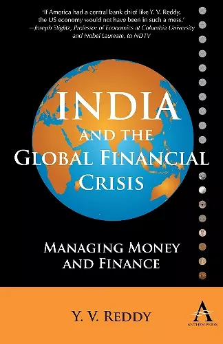 India and the Global Financial Crisis cover