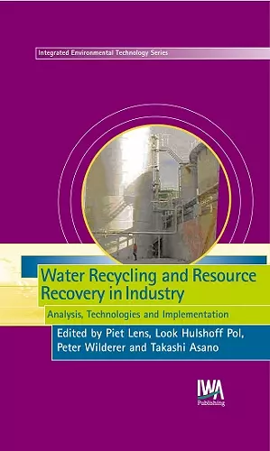 Water Recycling and Resource Recovery in Industry cover