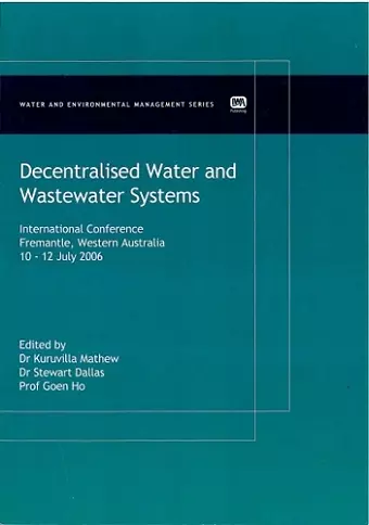 Decentralised Water and Wastewater Systems cover