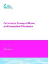 Occurrence Survey of Boron and Hexavalent Chromium cover