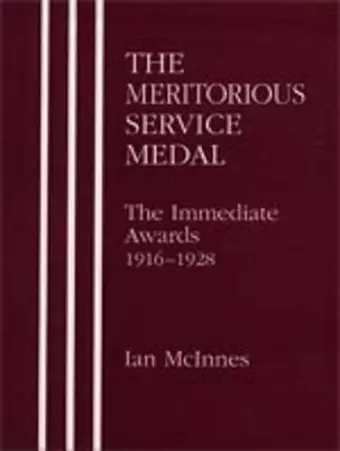 Meritorious Service Medal cover