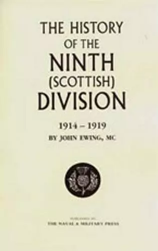 History of the 9th (Scottish) Division cover