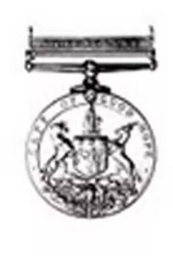 Cape of Good Hope General Service Medal 1880-97 cover