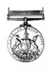 Cape of Good Hope General Service Medal 1880-97 cover