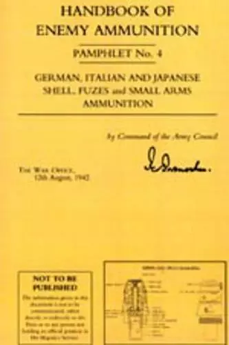 Handbook of Enemy Ammunition Pamphlet cover