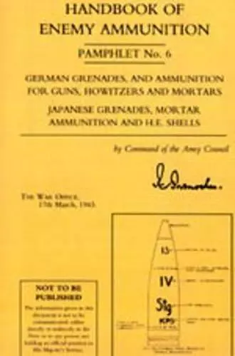 Handbook of Enemy Ammunition Pamphlet cover