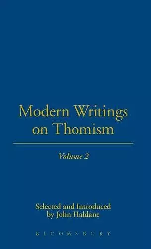Modern Writings On Thomism cover