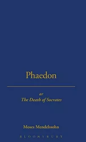 Phaedon: or, The Death of Socrates cover