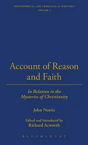 Account Of Reason And Faith cover