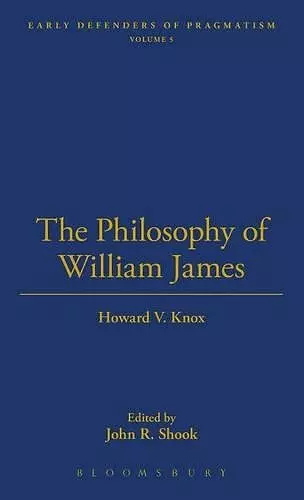 Philosophy of William James cover
