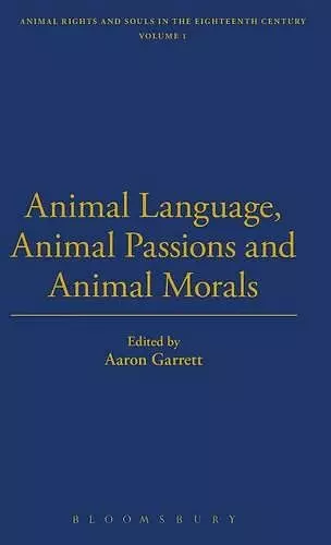 Animal Language, Animal Passions and Animal Morals cover