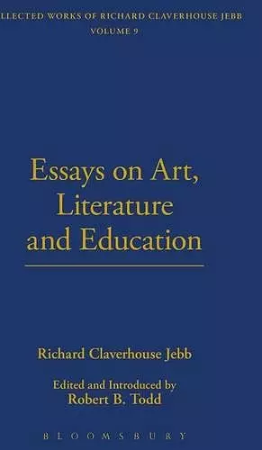Essays On Art, Literature And Education cover