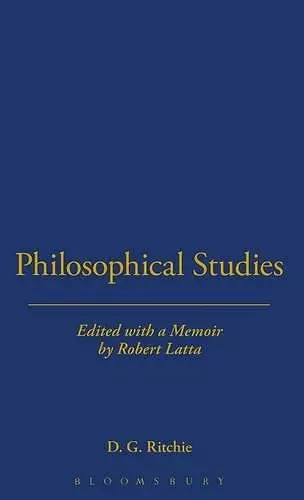 Philosophical Studies cover