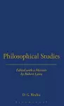 Philosophical Studies cover
