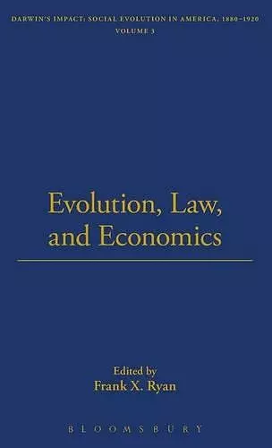 Evolution, Law, And Economics cover