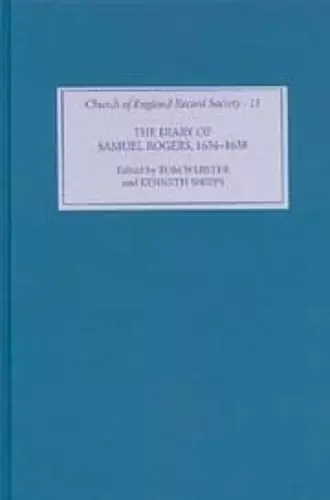The Diary of Samuel Rogers, 1634-1638 cover