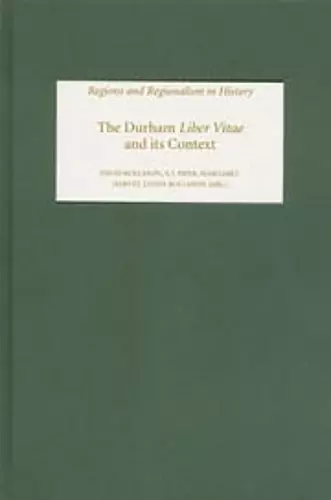 The Durham Liber Vitae and its Context cover