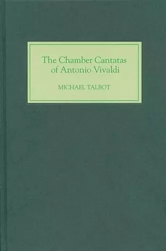 The Chamber Cantatas of Antonio Vivaldi cover